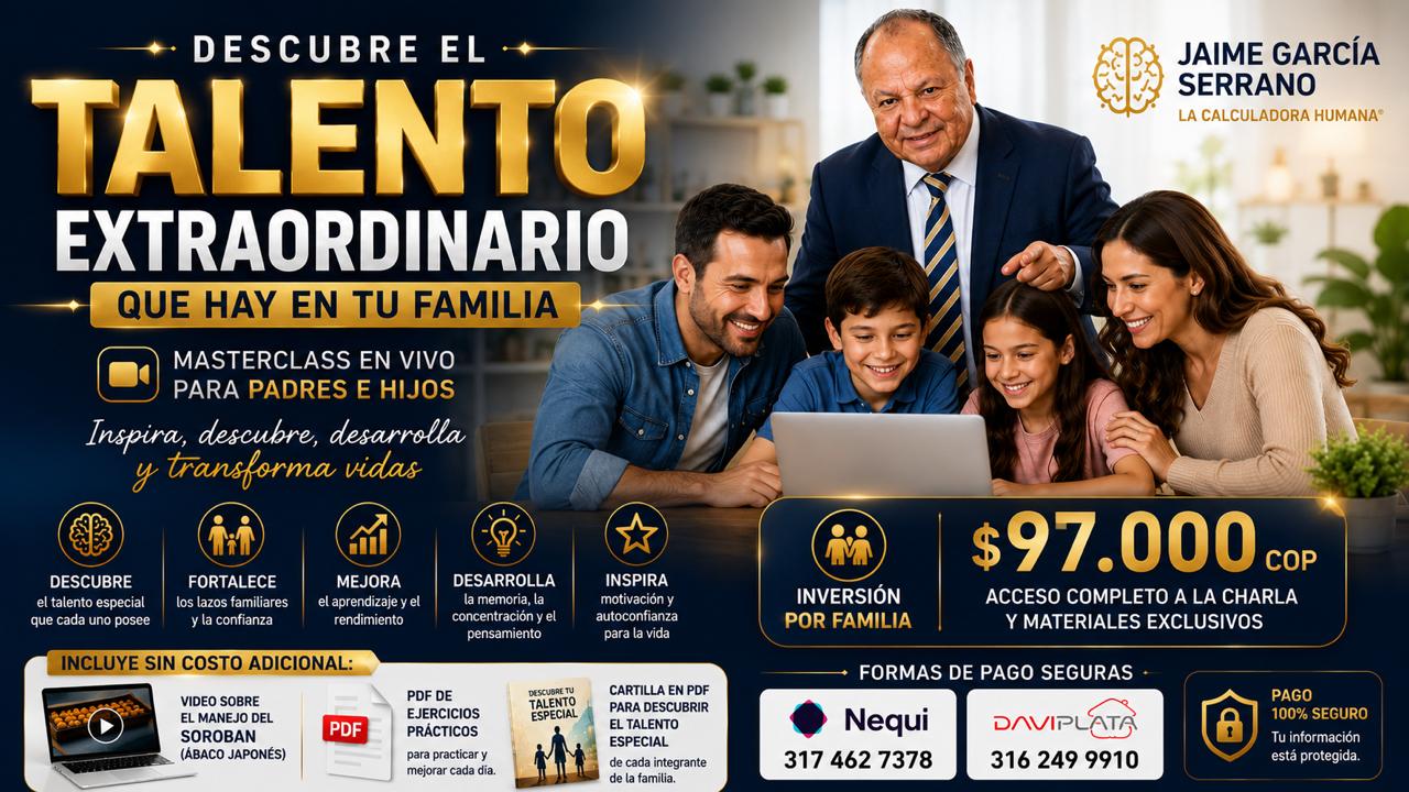 Promoción Charla Jaime García Serrano